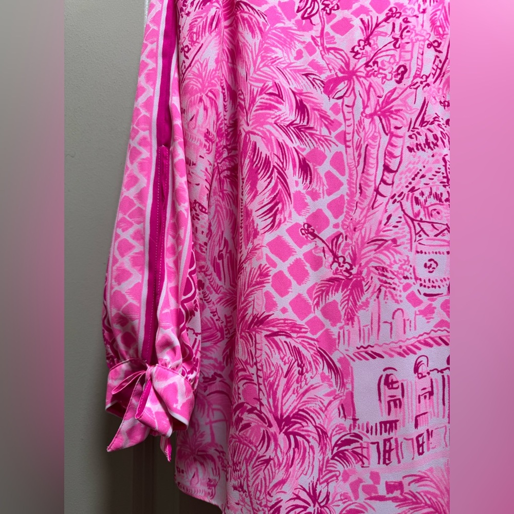 Lilly Pulitzer Pamala Top in Paradise Pink size Small - Picture 5 of 15